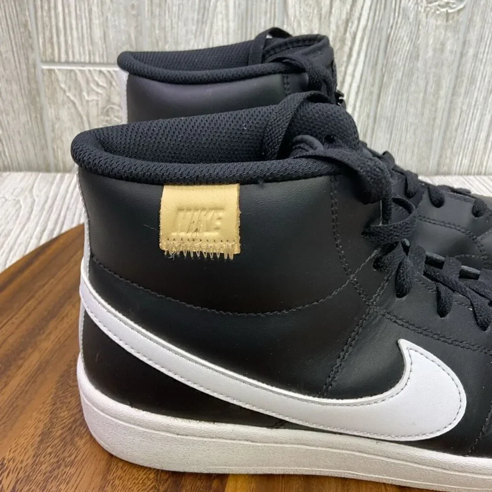 Nike Men's Size 9 Court Royale 2 Mid Rise Black Onyx 2020 Athletic Shoes